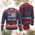 39th President Jimmy Carter Knit Sweatshirt USA Legacy We The People Betsy Ross Flag TS02 Burgundy Print Your Wear