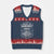 Retro Classic Made In January 1965 V-Neck Knit Sweater Vest Aged Perfectly Original Parts Vintage Birthday Men TS02 Navy Red Print Your Wear