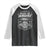 Retro Classic Made In January 1965 Raglan Shirt Aged Perfectly Original Parts Vintage Birthday Men TS02 Black White Print Your Wear