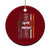 Irish Pride Ceramic Ornament American Flag Celtic Cross St Patricks Day TS02 1pc Red Print Your Wear