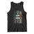 Irish Pride Tank Top American Flag Celtic Cross St Patricks Day TS02 Black Print Your Wear