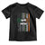 Irish Pride Toddler T Shirt American Flag Celtic Cross St Patricks Day TS02 Black Print Your Wear