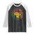 Built By Black History Raglan Shirt African American Pride Raised Fist TS02 Black White Print Your Wear