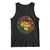 Built By Black History Tank Top African American Pride Raised Fist TS02 Black Print Your Wear