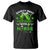 Funny Nurse St. Patricks Day T Shirt Safety First Drink With A Nurse Beer Lovers TS02 Black Printyourwear