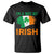 Funny St. Patricks Day T Shirt I'm A Wee Bit Irish Leprechaun Shenanigan TS02 Black Printyourwear