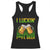 Funny St Patricks Day Drinking Racerback Tank Top I Luckin' Fove Beer Lovers TS02 Black Print Your Wear