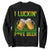 Funny St. Patricks Day Drinking Sweatshirt I Luckin' Fove Beer Lovers TS02 Black Printyourwear