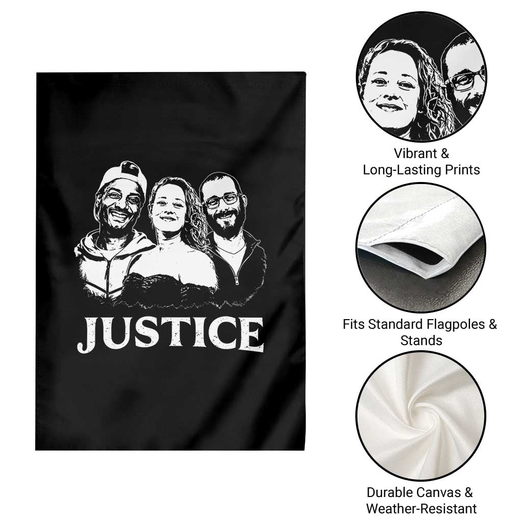 Justice for Porter Pretti Good Memorial Garden Flag Rest in Power Tribute Minnesota Protest TS02 Print Your Wear