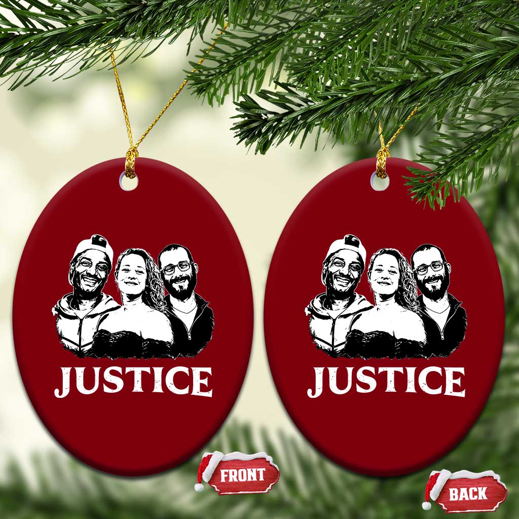 Justice for Porter Pretti Good Memorial Ceramic Ornament Rest in Power Tribute Minnesota Protest TS02 Print Your Wear