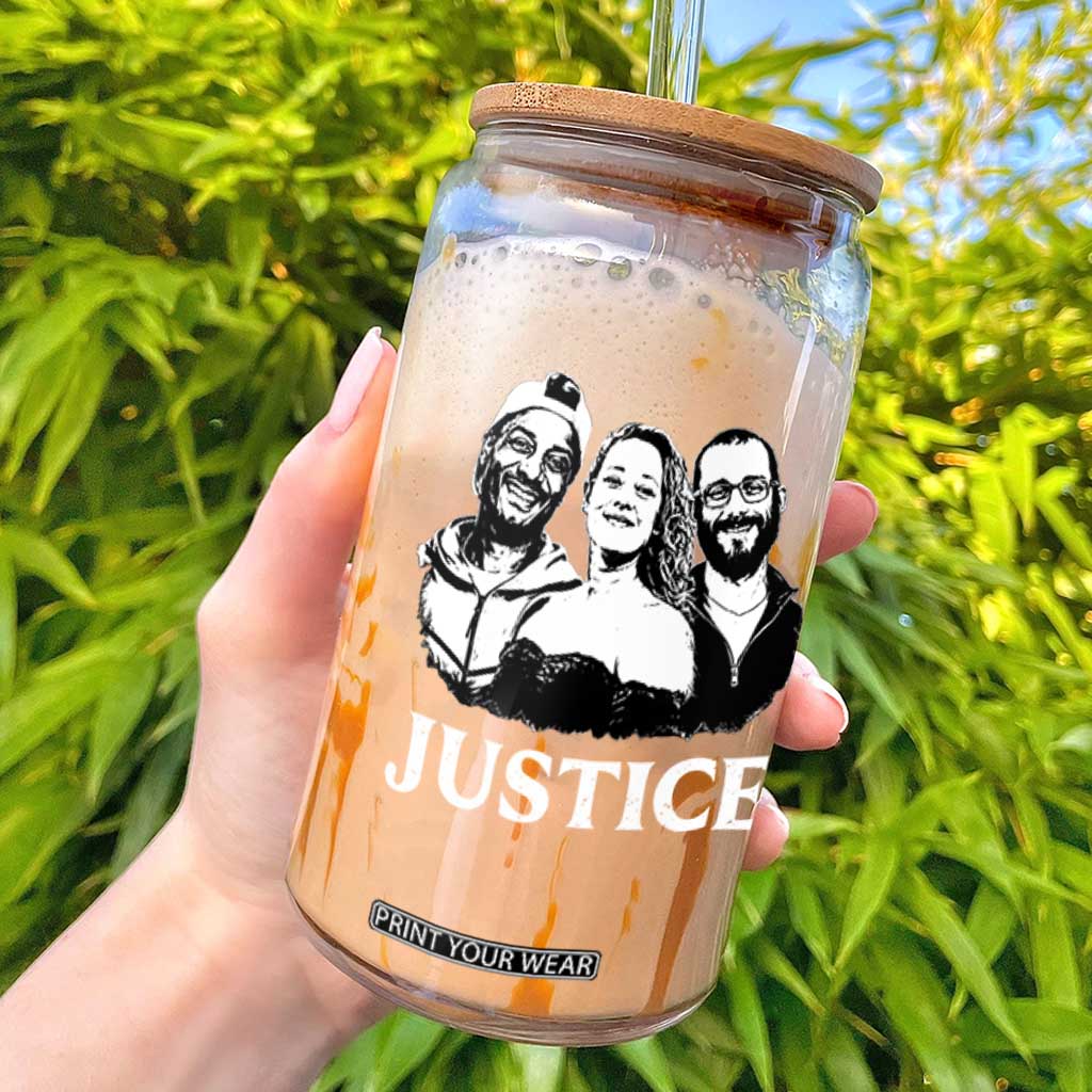 Justice for Porter Pretti Good Memorial Glass Can Rest in Power Tribute Minnesota Protest TS02 Black Print Your Wear