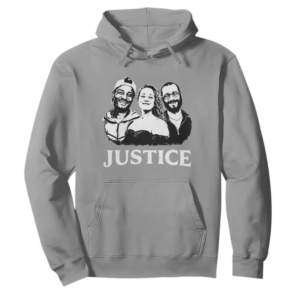 Justice for Porter Pretti Good Memorial Hoodie Rest in Power Tribute Minnesota Protest TS02 Sport Gray Print Your Wear