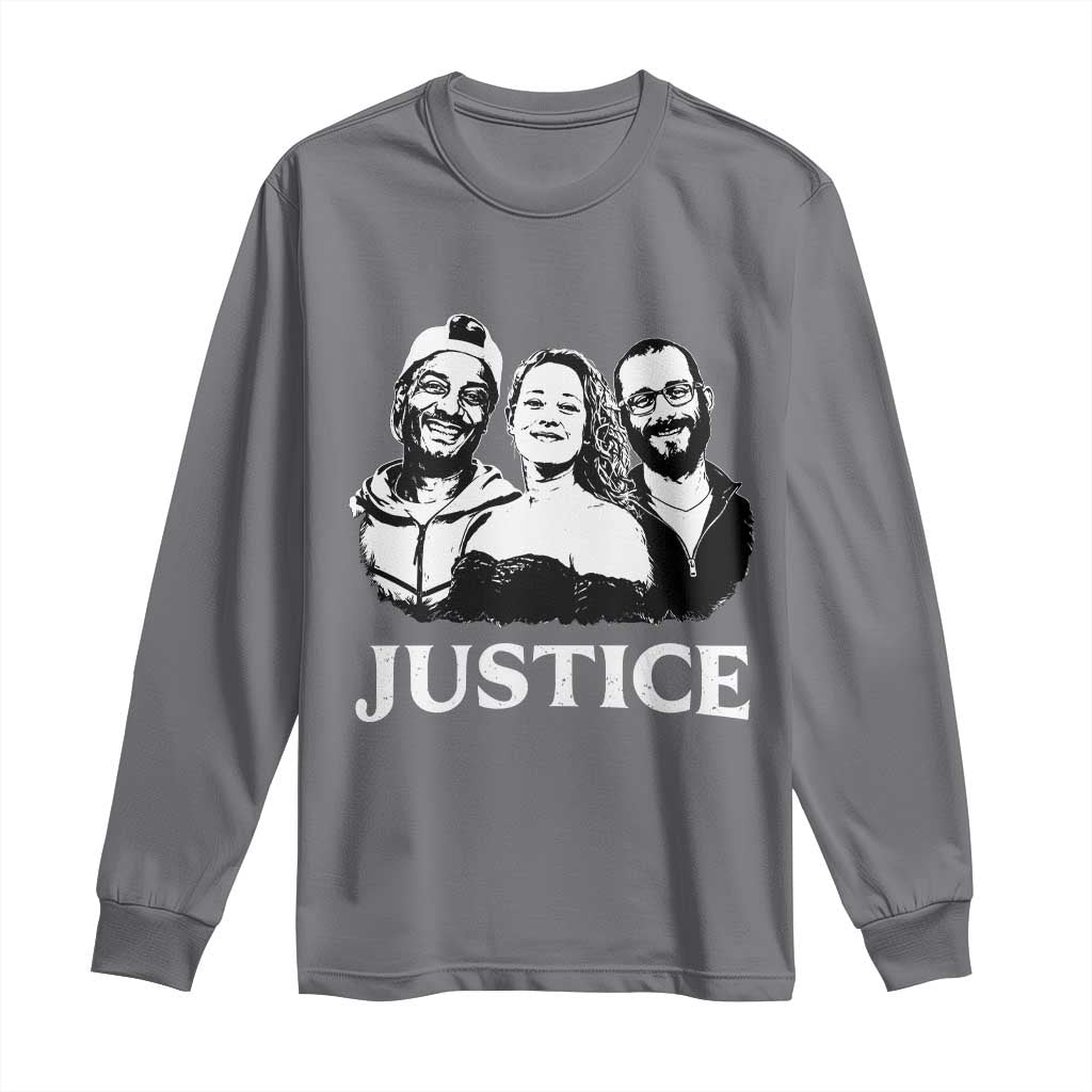 Justice for Porter Pretti Good Memorial Long Sleeve Shirt Rest in Power Tribute Minnesota Protest TS02 Charcoal Print Your Wear