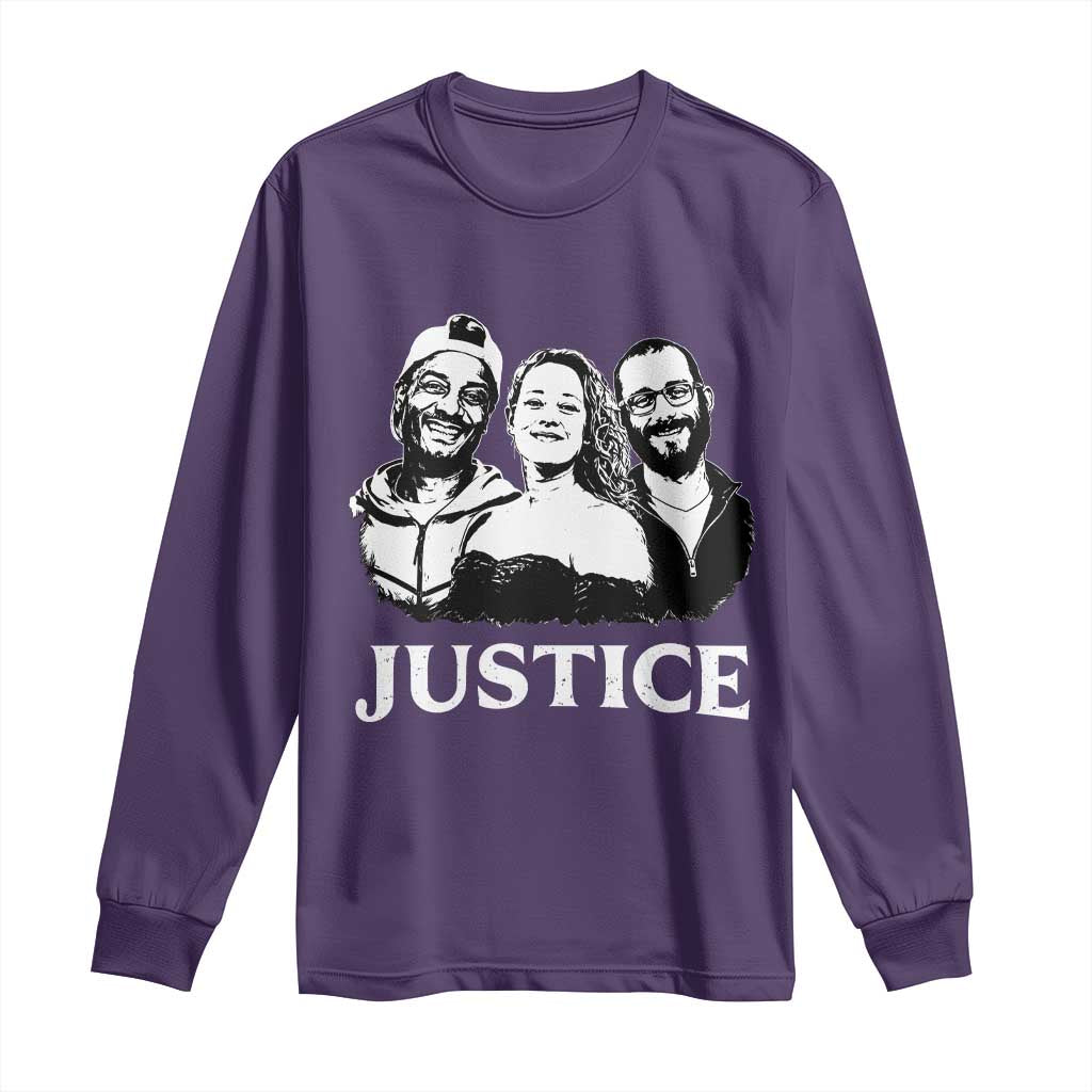 Justice for Porter Pretti Good Memorial Long Sleeve Shirt Rest in Power Tribute Minnesota Protest TS02 Purple Print Your Wear
