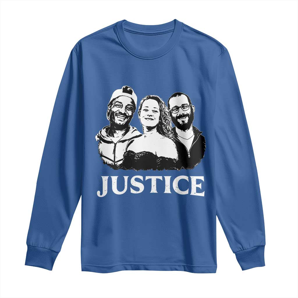 Justice for Porter Pretti Good Memorial Long Sleeve Shirt Rest in Power Tribute Minnesota Protest TS02 Royal Blue Print Your Wear