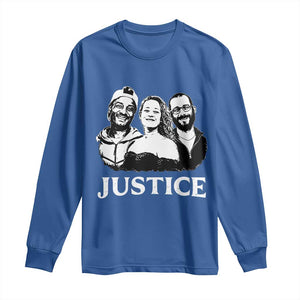 Justice for Porter Pretti Good Memorial Long Sleeve Shirt Rest in Power Tribute Minnesota Protest TS02 Royal Blue Print Your Wear