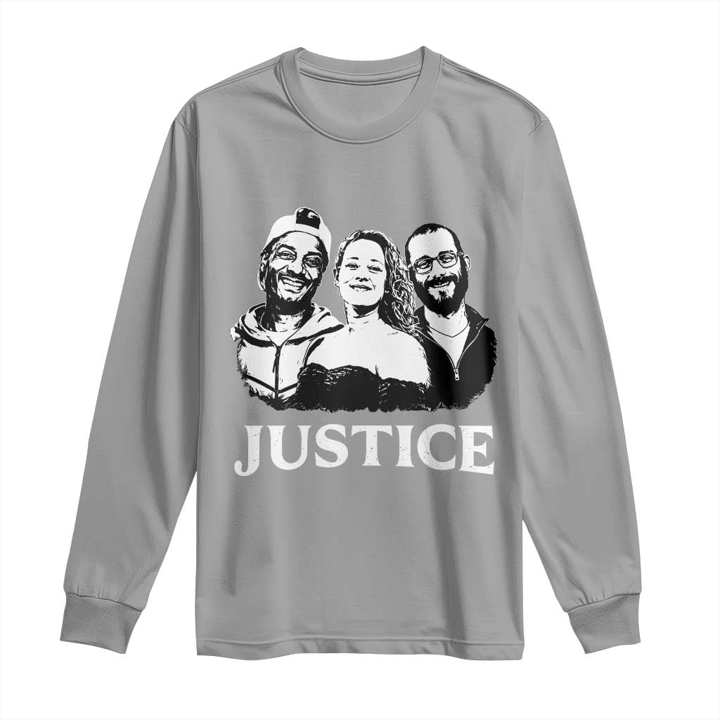 Justice for Porter Pretti Good Memorial Long Sleeve Shirt Rest in Power Tribute Minnesota Protest TS02 Sport Gray Print Your Wear