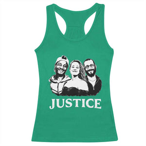 Justice for Porter Pretti Good Memorial Racerback Tank Top Rest in Power Tribute Minnesota Protest TS02 Irish Green Print Your Wear