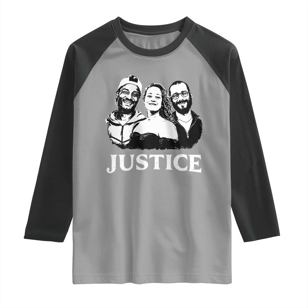 Justice for Porter Pretti Good Memorial Raglan Shirt Rest in Power Tribute Minnesota Protest TS02 Sport Gray Black Print Your Wear
