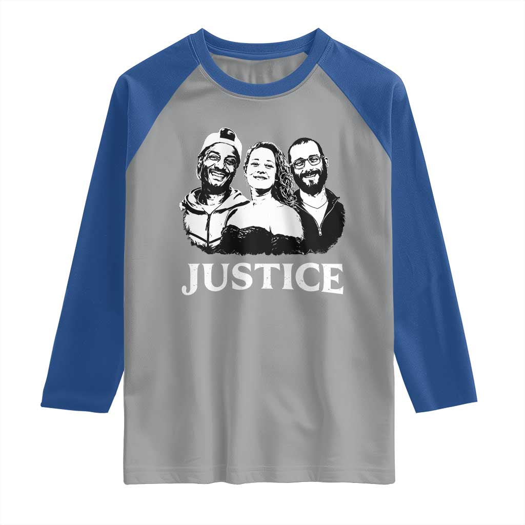 Justice for Porter Pretti Good Memorial Raglan Shirt Rest in Power Tribute Minnesota Protest TS02 Sport Gray Royal Print Your Wear