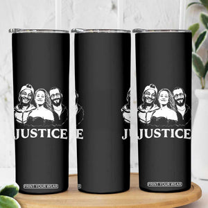 Justice for Porter Pretti Good Memorial Skinny Tumbler Rest in Power Tribute Minnesota Protest TS02 Print Your Wear
