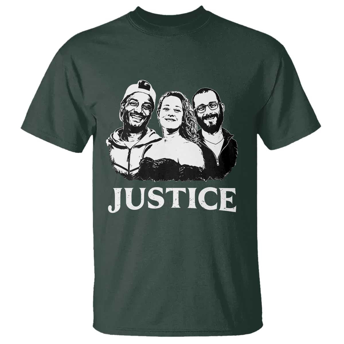 Justice for Porter Pretti Good Memorial T Shirt Rest in Power Tribute Minnesota Protest TS02 Dark Forest Green Print Your Wear