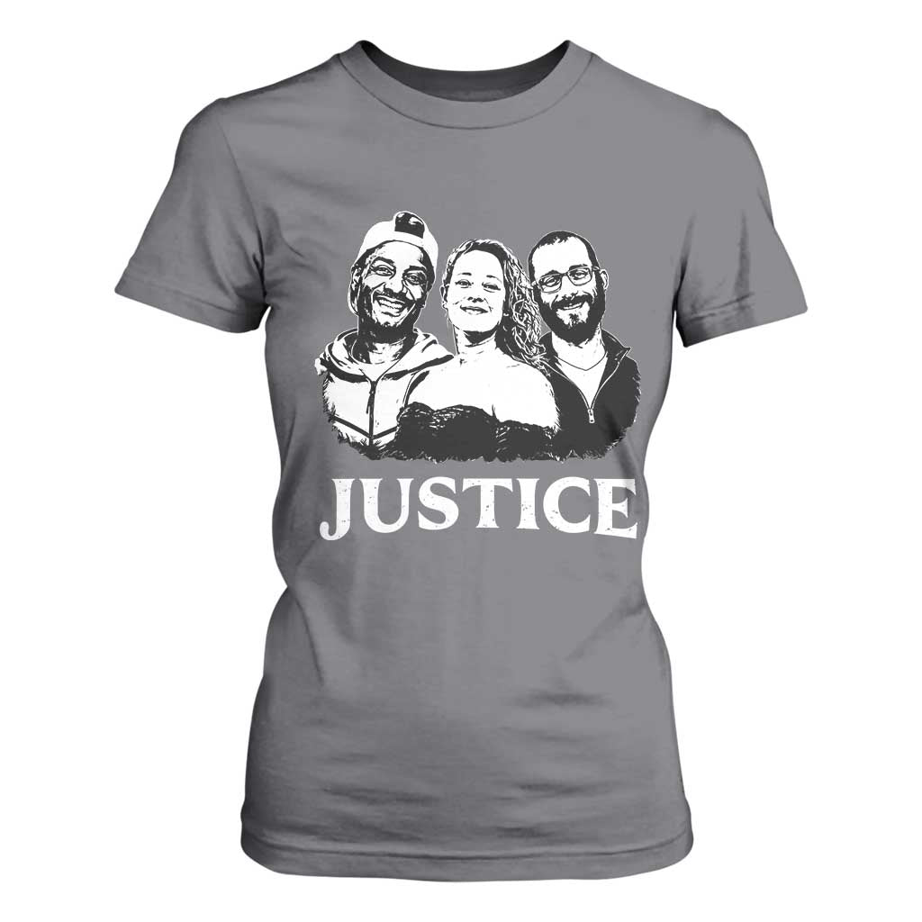 Justice for Porter Pretti Good Memorial T Shirt For Women Rest in Power Tribute Minnesota Protest TS02 Charcoal Print Your Wear