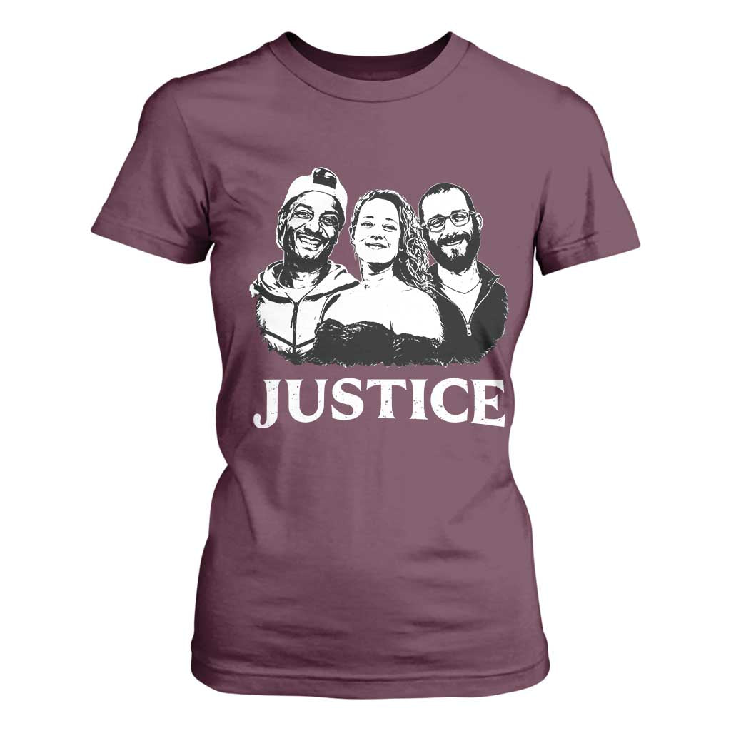 Justice for Porter Pretti Good Memorial T Shirt For Women Rest in Power Tribute Minnesota Protest TS02 Maroon Print Your Wear