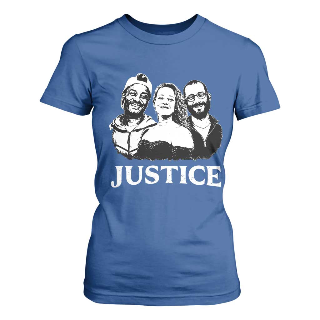 Justice for Porter Pretti Good Memorial T Shirt For Women Rest in Power Tribute Minnesota Protest TS02 Royal Blue Print Your Wear