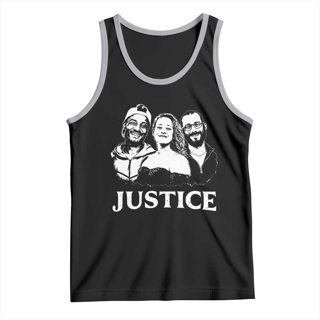 Justice for Porter Pretti Good Memorial Tank Top Rest in Power Tribute Minnesota Protest TS02 Black Athletic Heather Print Your Wear