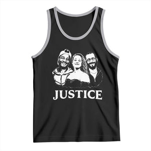 Justice for Porter Pretti Good Memorial Tank Top Rest in Power Tribute Minnesota Protest TS02 Black Athletic Heather Print Your Wear