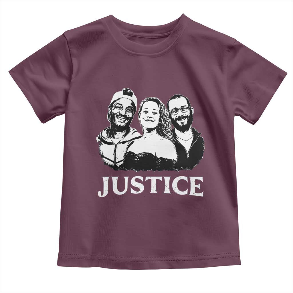 Justice for Porter Pretti Good Memorial Toddler T Shirt Rest in Power Tribute Minnesota Protest TS02 Maroon Print Your Wear