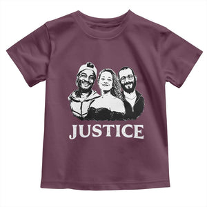Justice for Porter Pretti Good Memorial Toddler T Shirt Rest in Power Tribute Minnesota Protest TS02 Maroon Print Your Wear