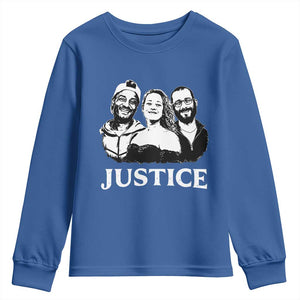 Justice for Porter Pretti Good Memorial Youth Sweatshirt Rest in Power Tribute Minnesota Protest TS02 Royal Blue Print Your Wear