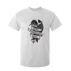 No More Minnesota Nice Loon Resistance T Shirt For Kid Ice Out Rebellion TS02 White Print Your Wear
