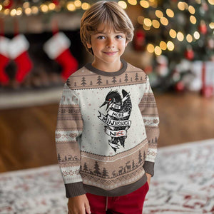 No More Minnesota Nice Loon Resistance Ugly Christmas Sweater Ice Out Rebellion TS02 Mocha Mousse Print Your Wear