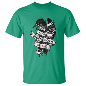 No More Minnesota Nice Loon Resistance T Shirt Ice Out Rebellion TS02 Irish Green Print Your Wear