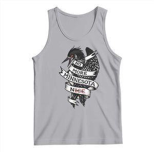No More Minnesota Nice Loon Resistance Tank Top Ice Out Rebellion TS02 Athletic Heather Print Your Wear