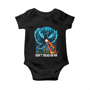 Don’t Tread on MN Minnesota Baby Onesie Rebel Loon Ice Out Resistance TS02 Black Print Your Wear