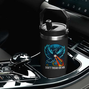 Don’t Tread on MN Minnesota Flip Straw Tumbler Rebel Loon Ice Out Resistance TS02 Print Your Wear