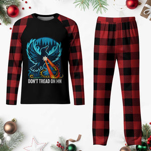 Don’t Tread on MN Minnesota Plaid Pajama Set Rebel Loon Ice Out Resistance TS02 Buffalo Plaid Print Your Wear