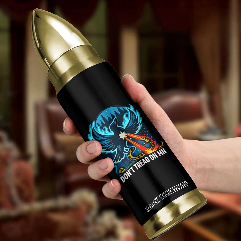 Don’t Tread on MN Minnesota Bullet Tumbler Rebel Loon Ice Out Resistance TS02 Print Your Wear