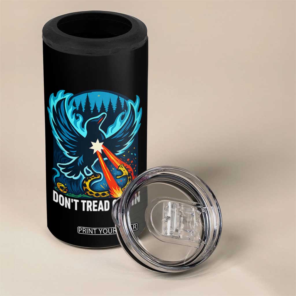 Don’t Tread on MN Minnesota 4 in 1 Can Cooler Tumbler Rebel Loon Ice Out Resistance TS02 Print Your Wear