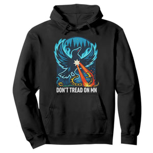 Don’t Tread on MN Minnesota Hoodie Rebel Loon Ice Out Resistance TS02 Black Print Your Wear