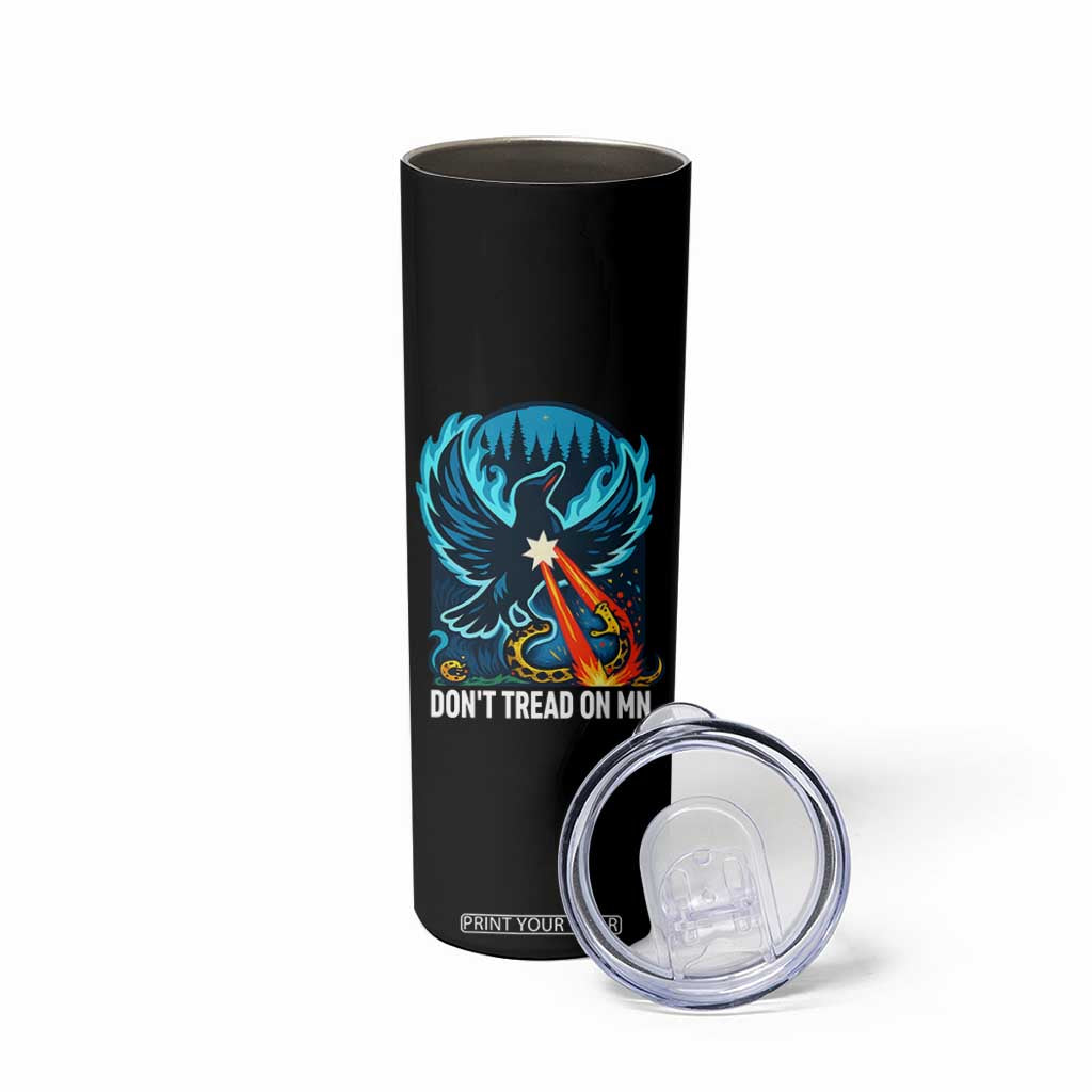 Don’t Tread on MN Minnesota Skinny Tumbler Rebel Loon Ice Out Resistance TS02 Print Your Wear