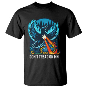 Don’t Tread on MN Minnesota T Shirt Rebel Loon Ice Out Resistance TS02 Black Print Your Wear