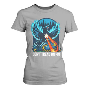 Don’t Tread on MN Minnesota T Shirt For Women Rebel Loon Ice Out Resistance TS02 Sport Gray Print Your Wear