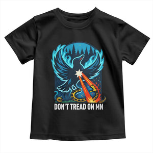 Don’t Tread on MN Minnesota Toddler T Shirt Rebel Loon Ice Out Resistance TS02 Black Print Your Wear