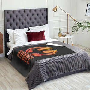 Minnesota Rebel Loon Throw Blanket Rising From Fire Political Resistance TS02 Print Your Wear