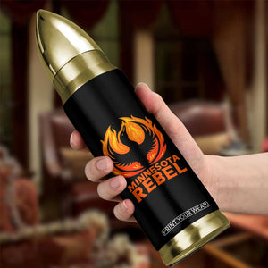 Minnesota Rebel Loon Bullet Tumbler Rising From Fire Political Resistance TS02 Print Your Wear